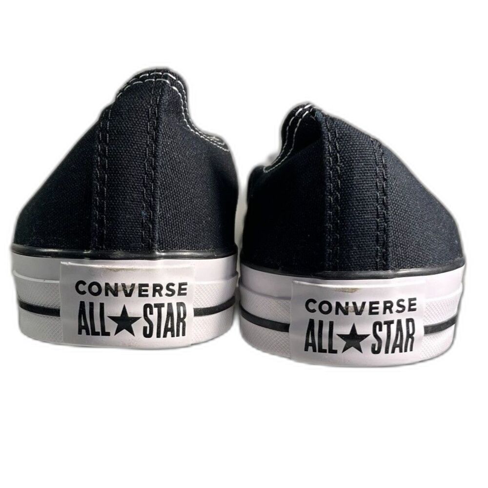 Converse Chuck Taylor All Star Unisex M-SZ14  W-SZ16 Black Low Top Sneakers NEW - Picture 4 of 7